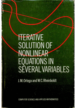 Iterative solution of nonlinear equations in several variables