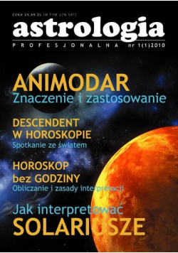 Astrologia profesjonalna Nr 1