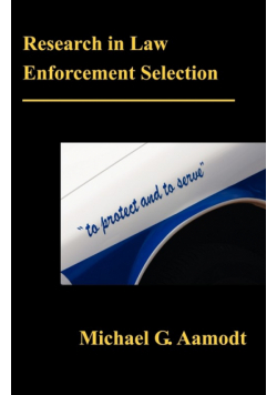 Research in Law Enforcement Selection