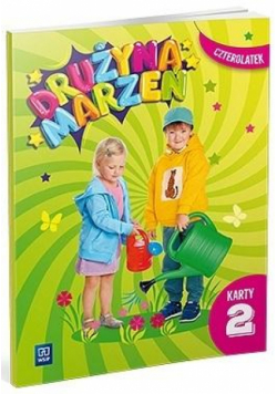 Drużyna marzeń Czterolatek.Karty pracy cz.2 2022