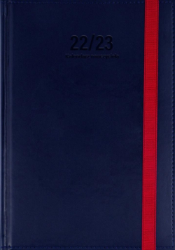 Kalendarz nauczyciela A5 2022/2023 tyg. Granat