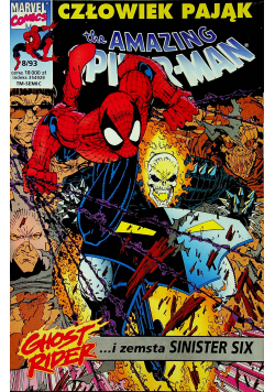 Człowiek Pająk The Amazing Spider Man nr 8 Ghost Rider i zemsta Sinister Six