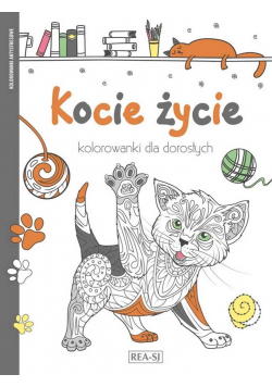 Kolorowanki dla dorosłych. Kocie życie