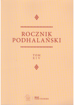 Rocznik podhalański XIV