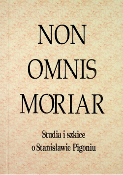 Non Omnis Moriar