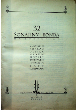 32 Sonatiny i ronda 1950 r.