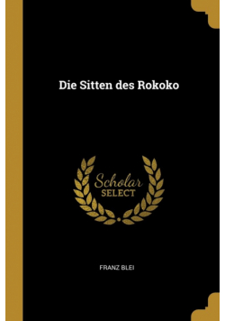 Die Sitten des Rokoko