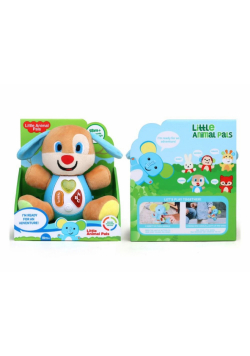 Piesek ze światłem i dźwiękiem dla maluszka 20cm