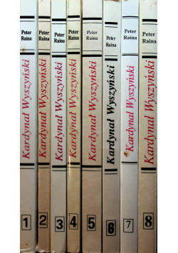 Kardynał Wyszyński tom 1 do 8