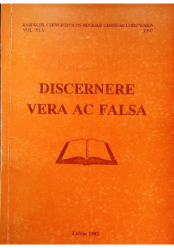 Discernere Vera Ac Falsa