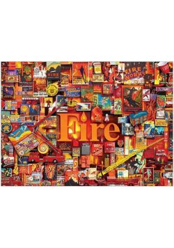 Puzzle 1000 Cztery żywioły - Ogień