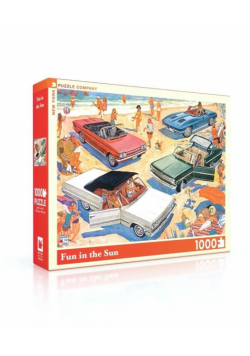 Puzzle 1000 Zabawa na plaży, General Motors