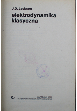 Elektrodynamika klasyczna