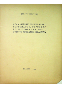Adam Gieryk Podebrański 1939r.