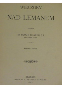 Wieczory nad Lemanem 1897 r.