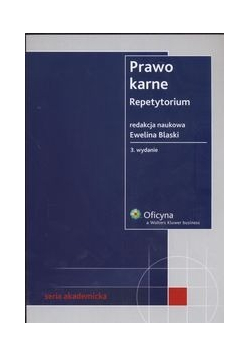 Prawo karne Repetytorium