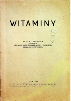 Witaminy 1949 r