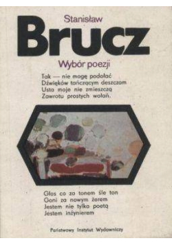 Brucz wybór poezji