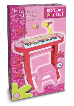 Girl Keyboard elektroniczny 31 klawiszy + dodatki