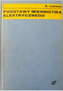 Podstawy miernictwa elektrycznego