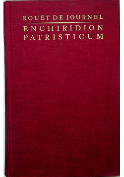 Enchiridion Patristicum 1929 r