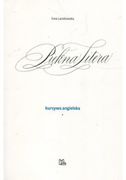 Piękna Litera Kursywa angielska