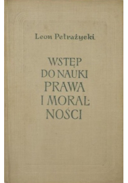 Wstęp do nauki prawa i moralności
