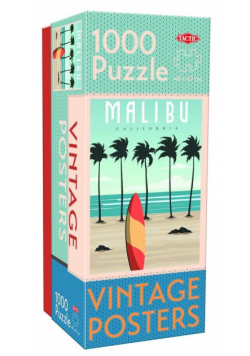 Puzzle 1000 Vintage Cities Malibu