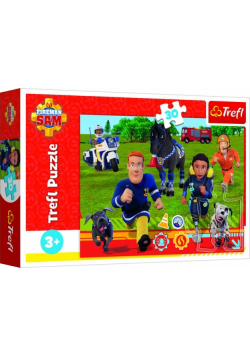 Puzzle Strażak Sam Gotowi do pomocy 30
