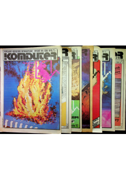 Miesięcznik komputer  7 numerów