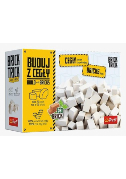 Brick Trick - Cegły zamkowe białe 70szt TREFL