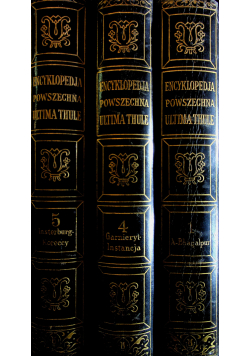 Encyklopedja powszechna Ultiima Thule 3 tomy ok. 1931 r.
