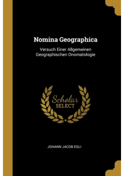 Nomina Geographica
