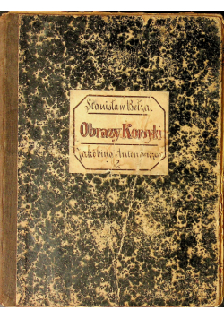 Obrazy Korsyki 1896 r.