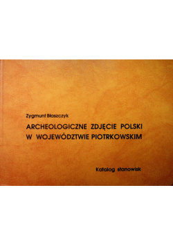 Archeologiczne zdjęcie polski w woje