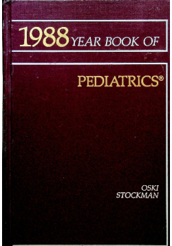 1988 the year book of pediatrics