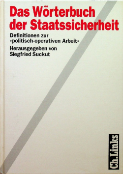 Das Worterbuch der Staatssicherheit