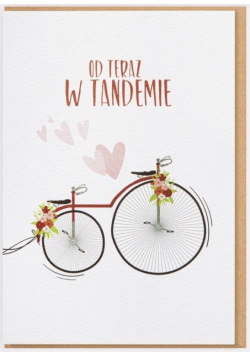 Kartka Od teraz w tandemie