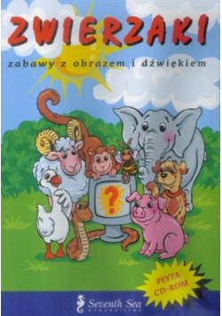 Zwierzaki. Zabawy z obrazem i dźwiękiem CD