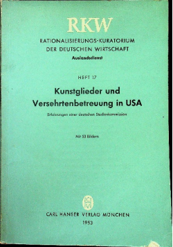 Kunstglieder und versehrtenbetreuung in USA