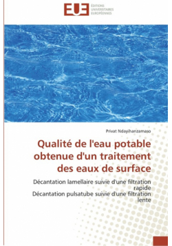 Qualité de l'eau potable  obtenue d'un traitement  des eaux de surface
