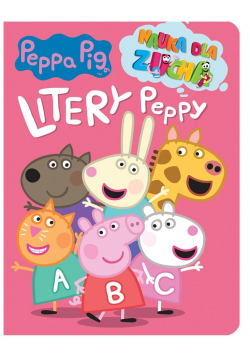 Peppa Pig. Nauka dla zucha. Litery Peppy