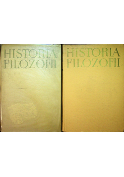 Historia filozofii 2 tomy