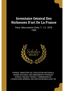 Inventaire Général Des Richesses D'art De La France