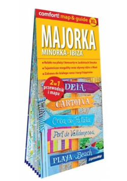 Comfort! map Majorka, Minorka, Ibiza 2w1