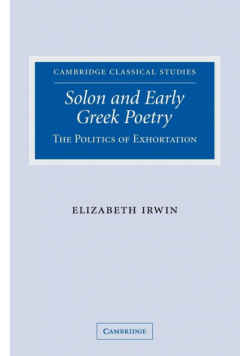 Solon and Early Greek Poetry