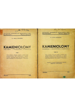 Kamieniołomy tom I i III około 1948 r.