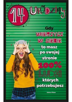 Kartka okolicznościowa Urodziny 14 U100
