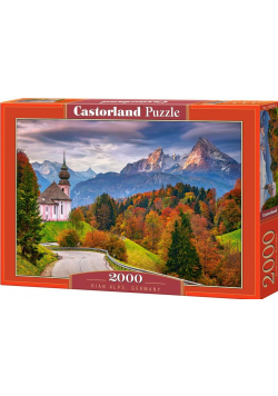 Puzzle 2000 Jesień w Alpach Bawarskich Niemcy NOWE