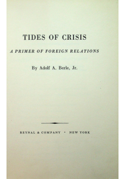 Tides of Crisis